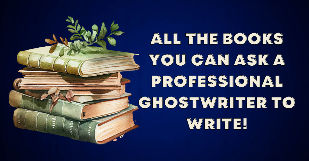 Unlocking the Literary World: Ghostwriting Services for Every Purpose